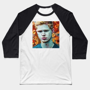 Portrait of Kevin De Bruyne Baseball T-Shirt